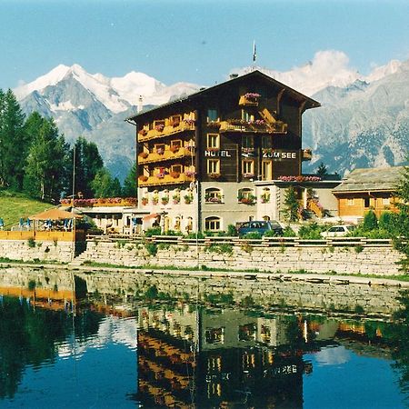 Hotel Zum See Grächen Exteriör bild